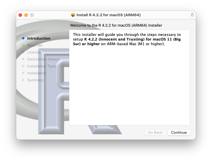 \label{fig:2003}Mac R Installer